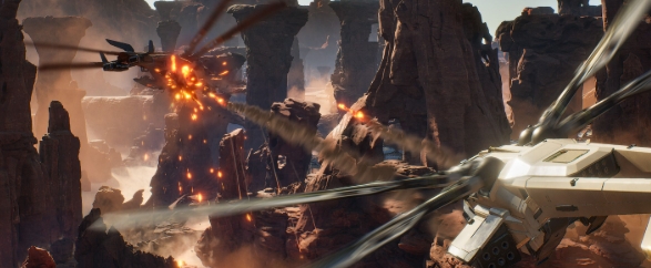 dune awakening assault ornithopter fighting